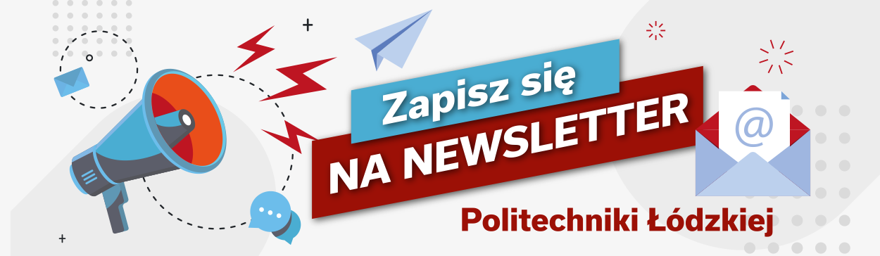 baner promujący newsletter PŁ