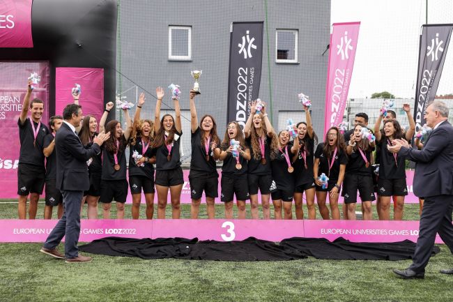 Great joy of winning