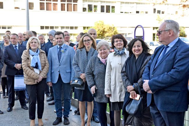 Guests invited to the opening ceremony of the TUL Kindergarten, photo: Jacek Szabela