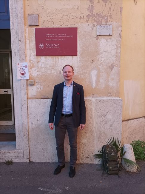 Filip Stuchała of the Faculty of Electrical, Electronic, Computer and Control Engineering