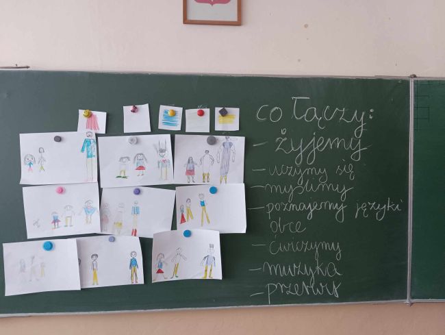 Wspólne zajęcia dzieci z Polski i Ukrainy, fot. arch ŁUD PŁ