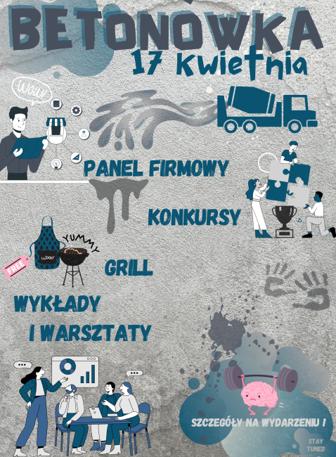 Plakat promujący Batonówkę na Wydziałe BAIŚ na PŁ