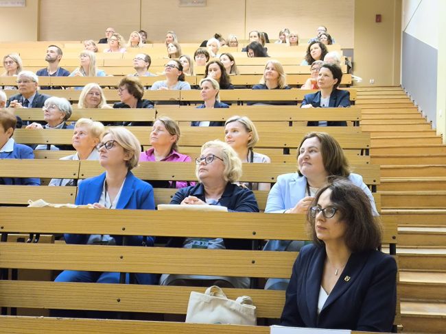 The Faculty’s hall gathered many guests; photo: Michał Sójka