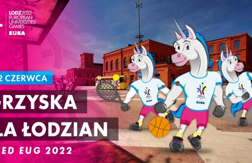 Plakat Igrzysk dla łodzian