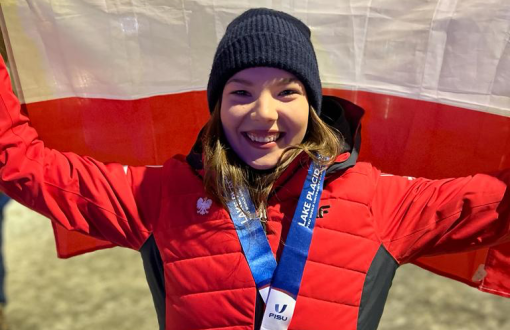 Natalia Jabrzyk, srebrna medalistka Uniwersjady w Lake Placid