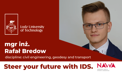 grafika poglądowa ze zdjęciem: mgr inż. Rafał Bredow, EN