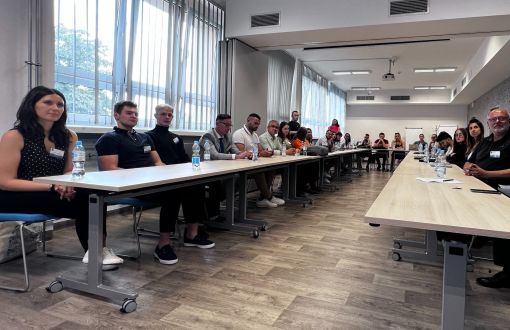 Participants of the Spinnaker project came to Lodz University of Technology, photo by Sebastian Bakalarczyk