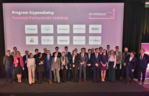 Laureaci kionkursu Fundacji PŁ Stypendia do potęgi, fot. Jacek Szabela