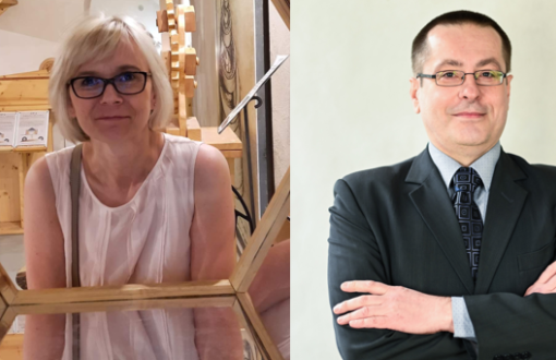 Prof. Joanna Pietrasik i prof. Radosław Podsiadły