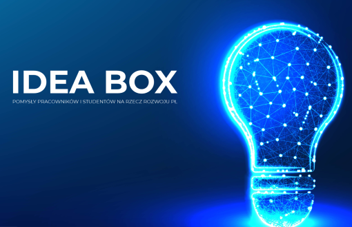 Grafika do konkursu Idea Box w PŁ