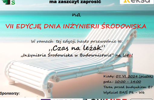 Zaproszenie na Dzień Inżynierii Środowiska