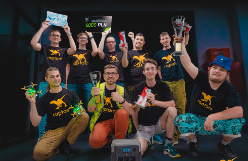 Raptors team with prizes won in the competition