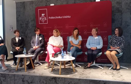 Panel discussion moderated by ICC director dr inż. Dorota Piotrowska