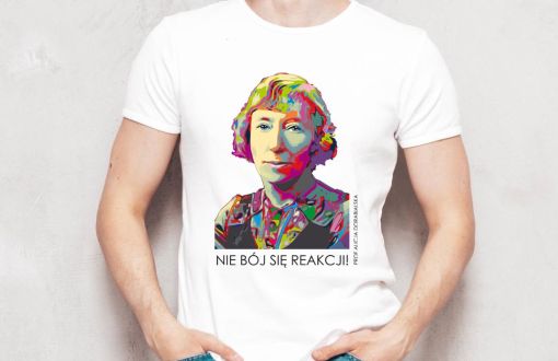 T-shirt z prof. Alicją Dorabialską 